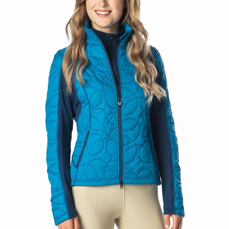 Kerrits Ladies Ride Lite Quilted Jacket Kodiak / Small