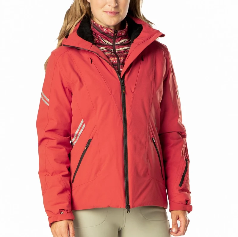 Kerrits Ladies Tempest Insulated Parka Poppy / Small