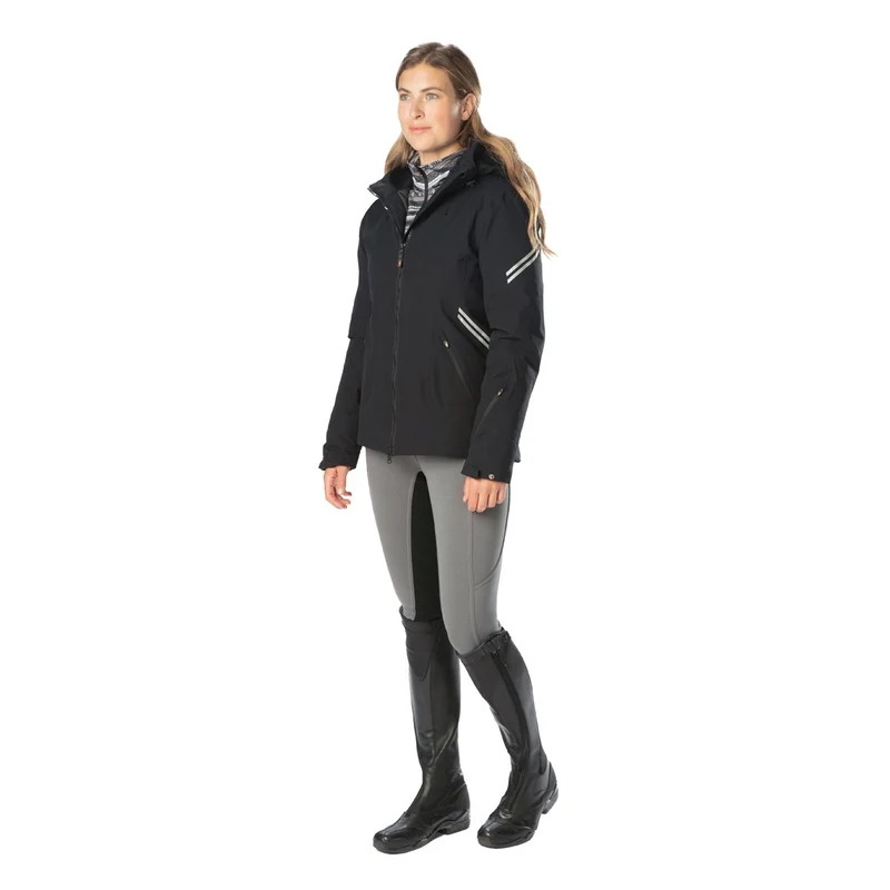Kerrits Ladies Sit Tight Wind Pro Full Seat Breeches Flint / Small
