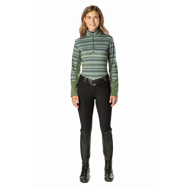Kerrits Ladies 3-Season Tailored Full Seat Breeches Black / Large