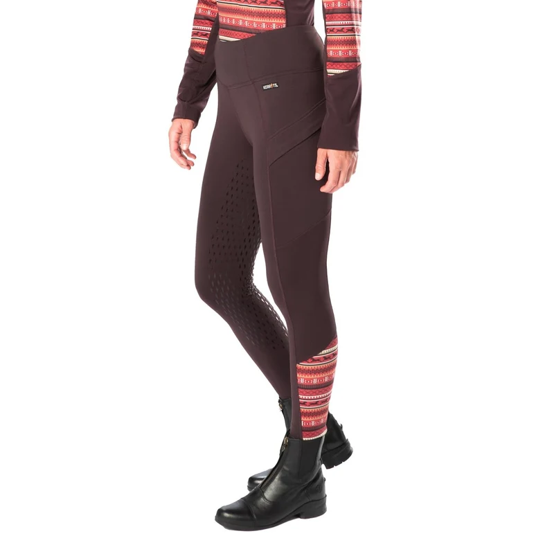Kerrits Ladies Thermo Tech Full Leg Tights Fig / Medium