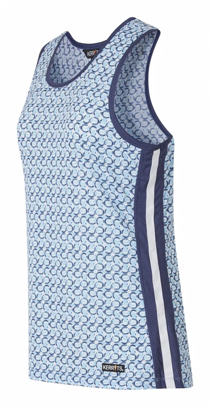 Kerrits Ladies Cool Ride Ice Fil Tank Top Skylight Hoof Links / X-Large