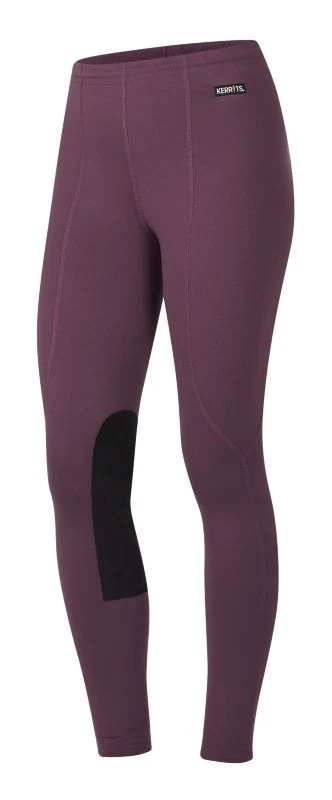 Kerrits Kids Knee Patch Tights Rosewood / X-Small