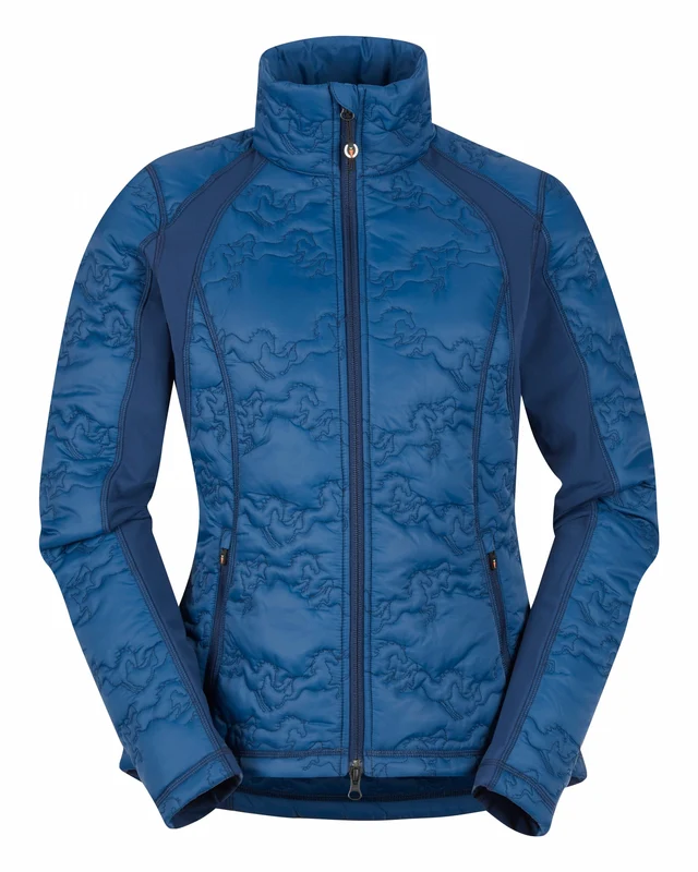Kerrits Ladies Riders Delite Quilted Jacket Harbor/Indigo / 2X-Large