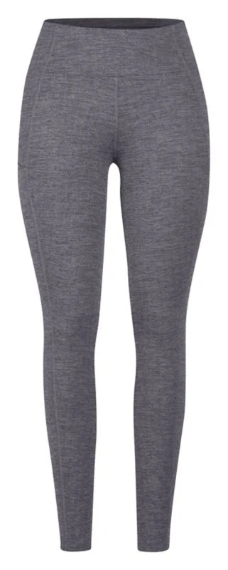 EQL by Kerrits Ladies Herringbone Leggings 1X-Larg Obsidian/Black / Medium