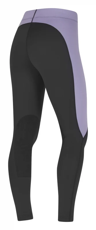 Kerrits Ladies Performance Tight Black/Wisteria / 1X-Large