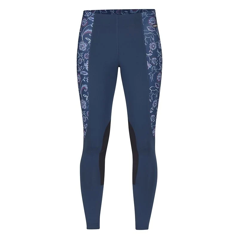 Kerrits Ladies Performance Tight Admiral/Admiral Winter Bloom / Small