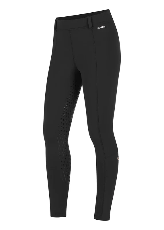 Kerrits Kids Thermo Tech Tight Black/Black / Medium