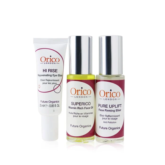 Age Resist Trio: Face Oil 30ml/1.01oz + Firming Elixir 30ml/1.01oz + Eye Elixir 25ml/0.85oz - 3pcs