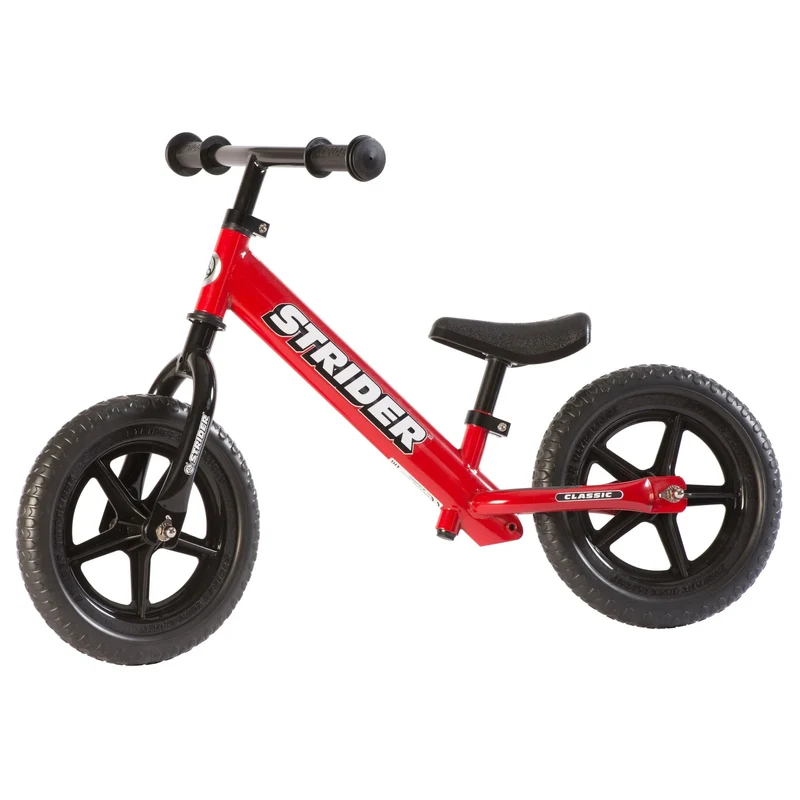 Strider Classic 12" Kids' Balance Bike - Red Open Box