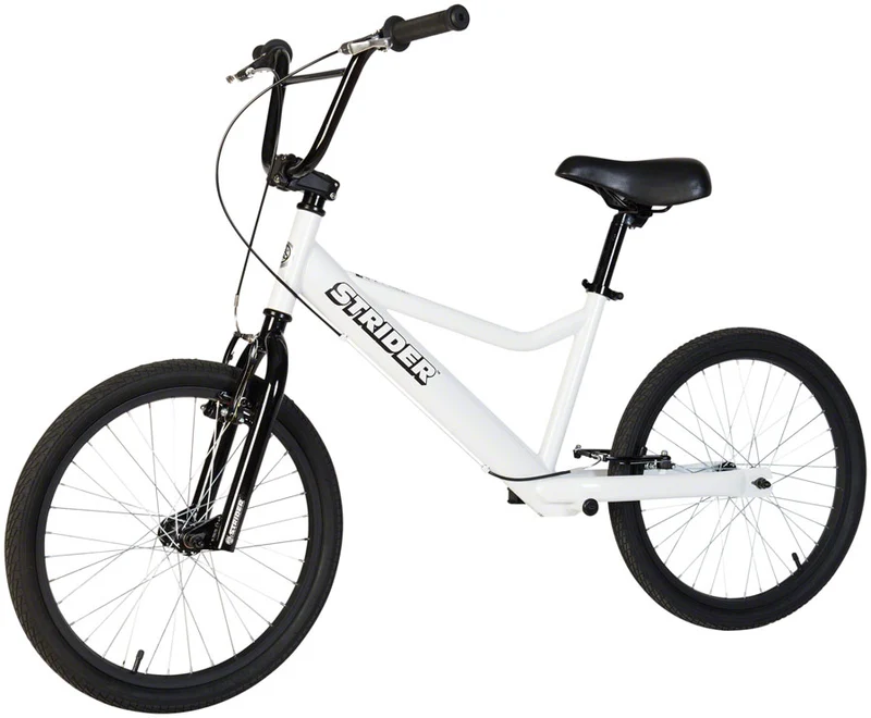 Strider Sports 20 Sport Balance Bike White