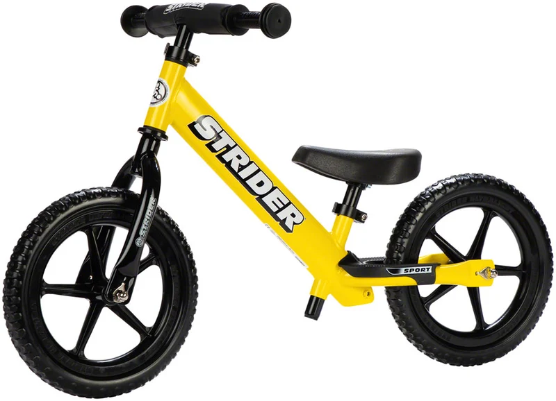 Strider Sports 12 Sport Balance Bike Yellow