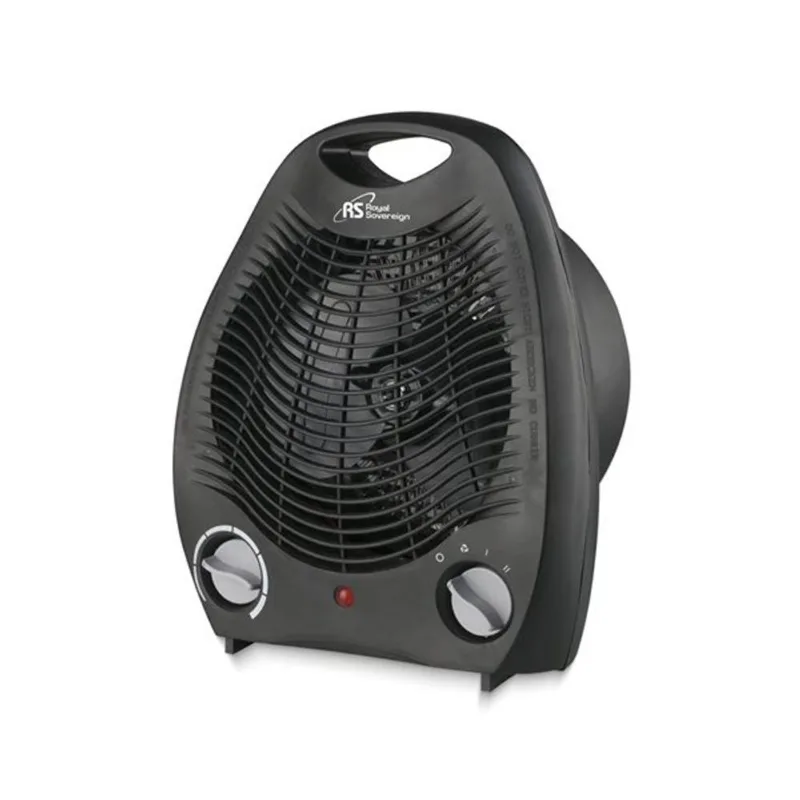 Royal Sovereign 1500 W Compact Fan Heater - Black