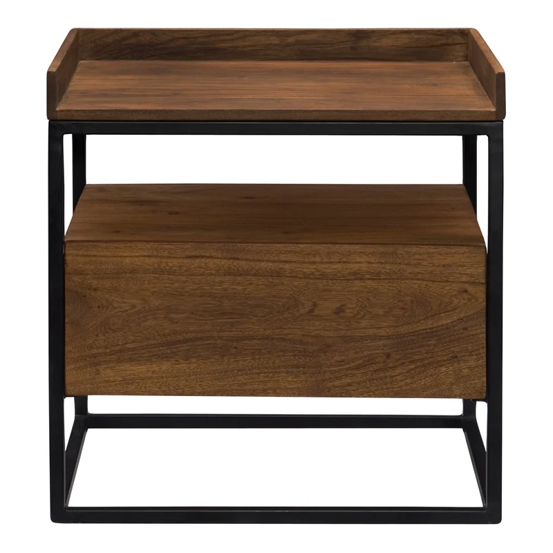 Moe's Home Collection - Vancouver Side Table - LX-1025-03 Brown / 31.5" X 16" X 86.5"