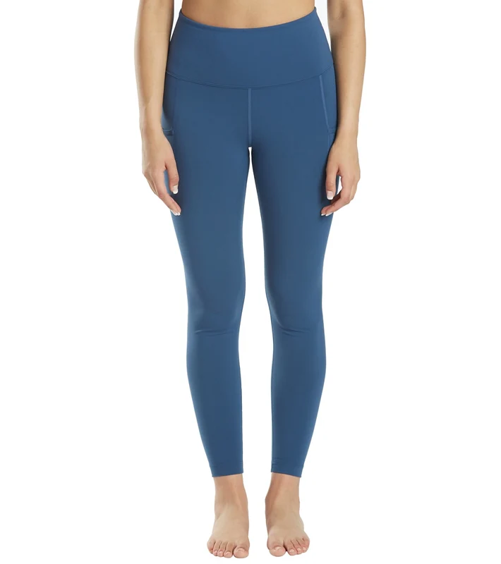 Everyday Yoga High Waisted 7/8 Leggings 25" True Navy / XX-Large