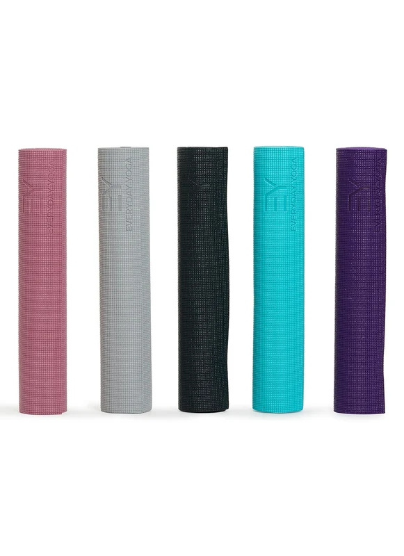 Everyday Yoga Mat 72 Inch 5mm Peacock