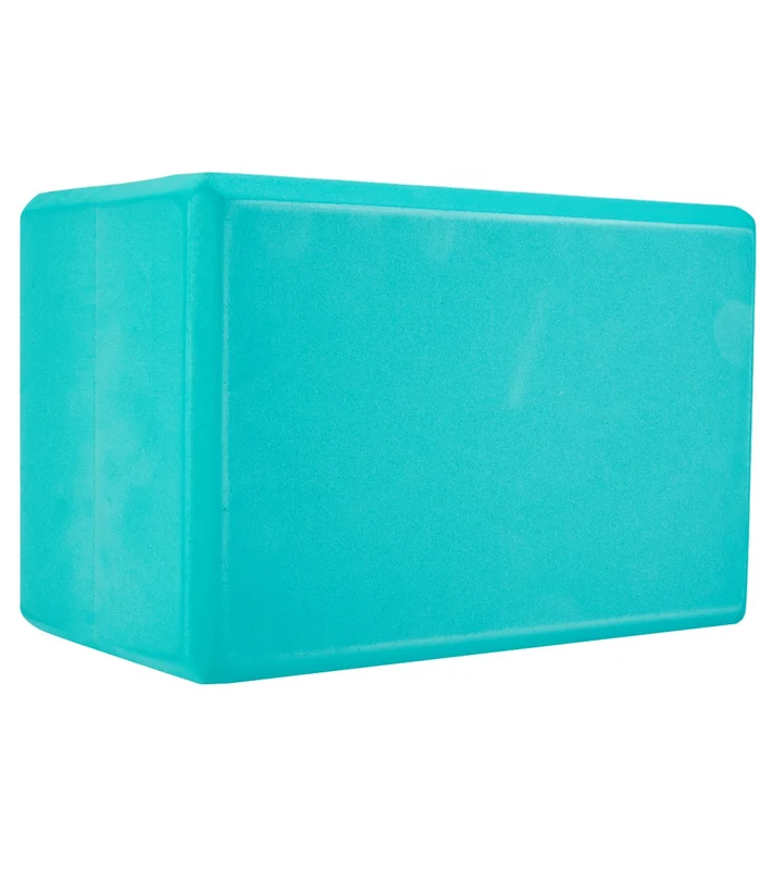 Everyday Yoga 5 Inch Foam Yoga Block Aqua