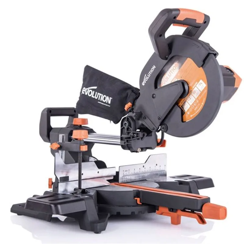 Evolution 10-in 15 Amp Multi-Material Single Bevel Sliding Mitre Saw
