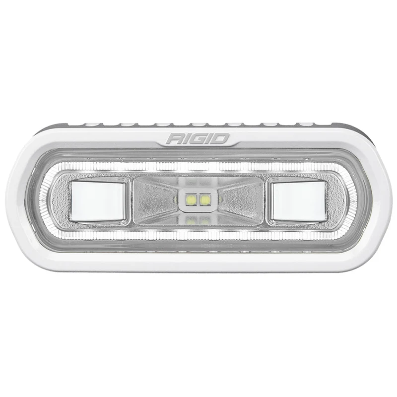 RIGID Industries SR-L Series Marine Spreader Light - White Surface Mount - White Light w/White Halo