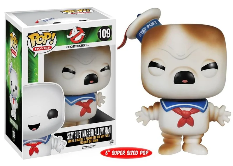 Ghostbusters Funko POP 6'' Vinyl Figure: Toasted Stay Puft