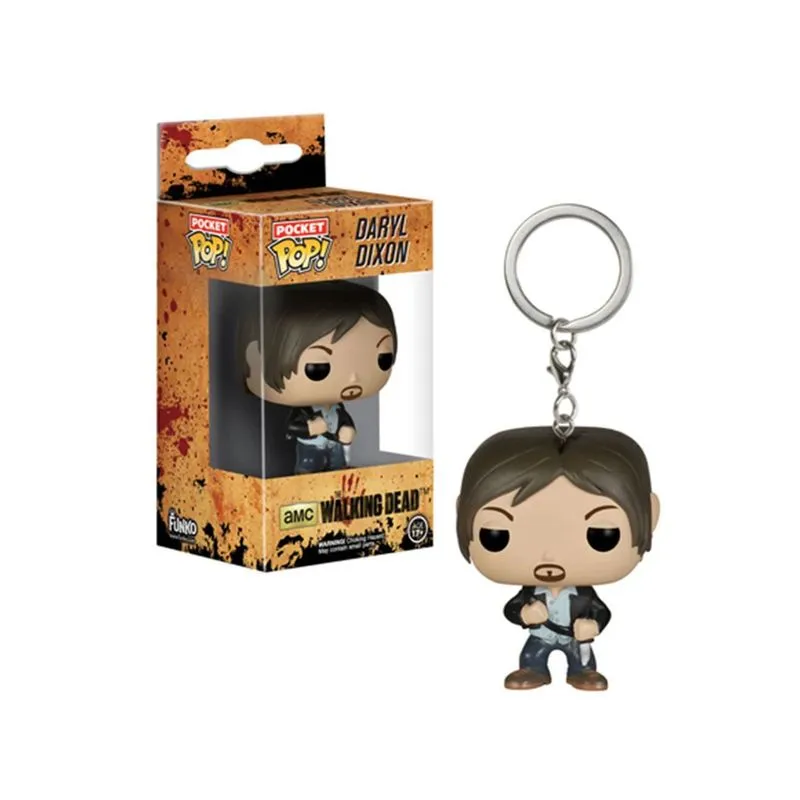 Pocket Pop Keychain Chaveiro Funko Daryl Dixon Walking Dead