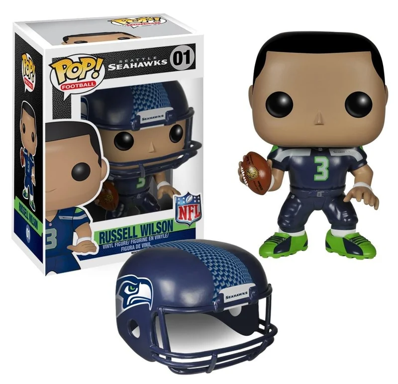 Seattle Seahawks NFL Funko POP Vinyl Figure: Russell Wilson