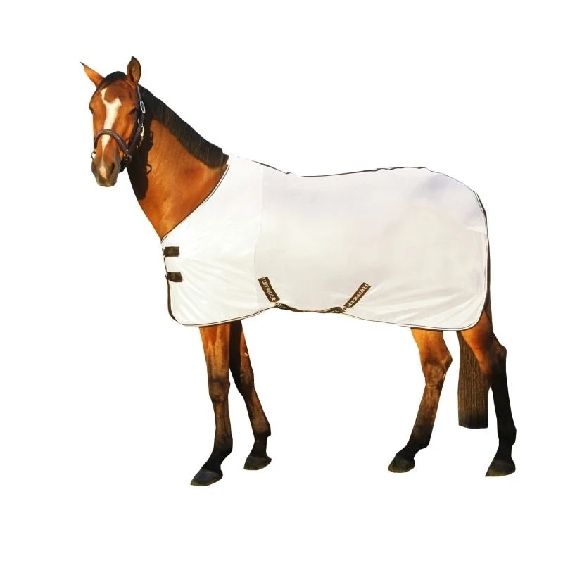 TuffRider Comfy Mesh SNeck Fly Sheet White / 57