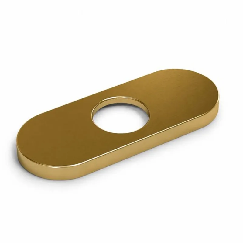 VIGO 5.5-in Deck Plate - Matte Brushed Gold