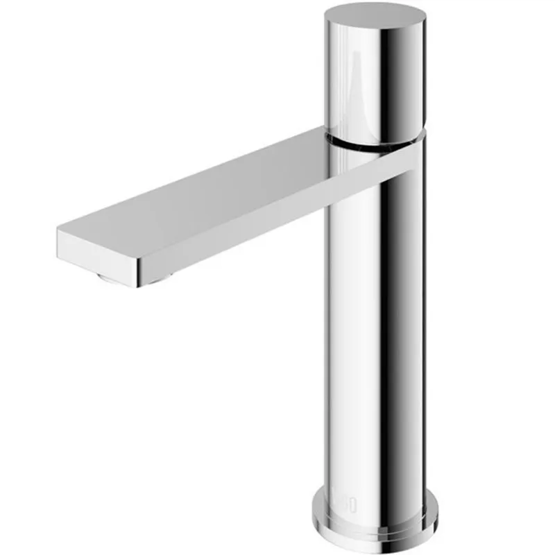 VIGO Halsey 8-in H Single Handle One-Hole Bathroom Faucet - Chrome