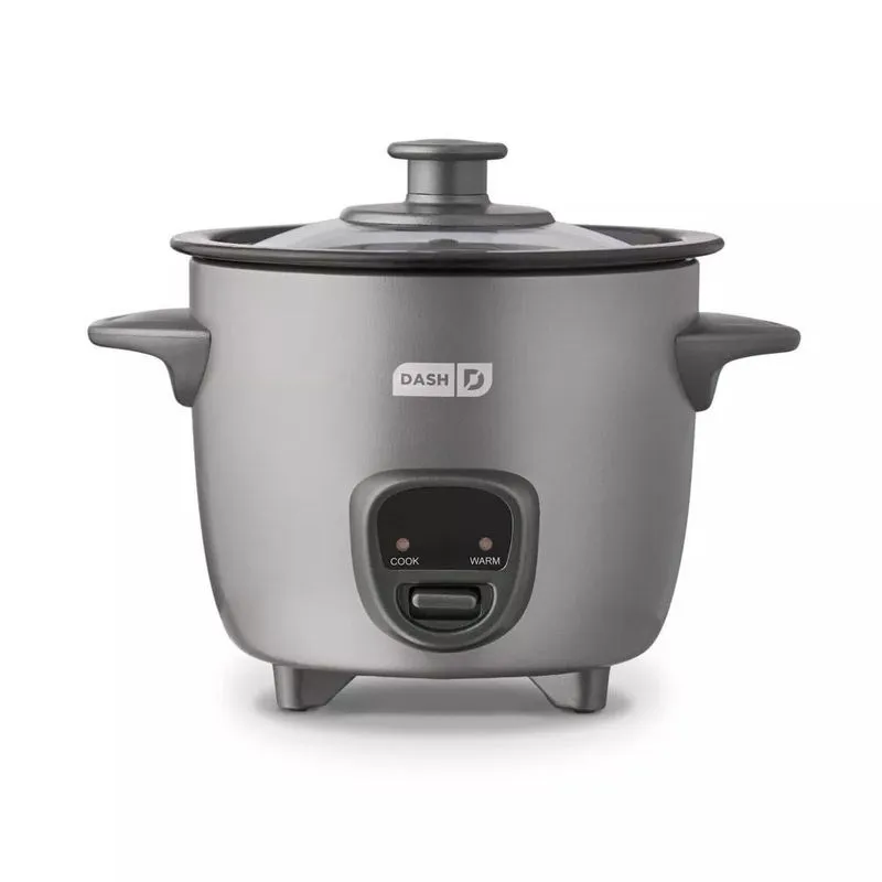 Dash Mini Panela De Arroz Elétrica 110v 200w Grafite