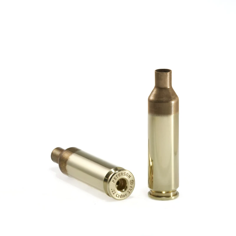Peterson Cartridge Brass 22 Creedmoor Small / 50