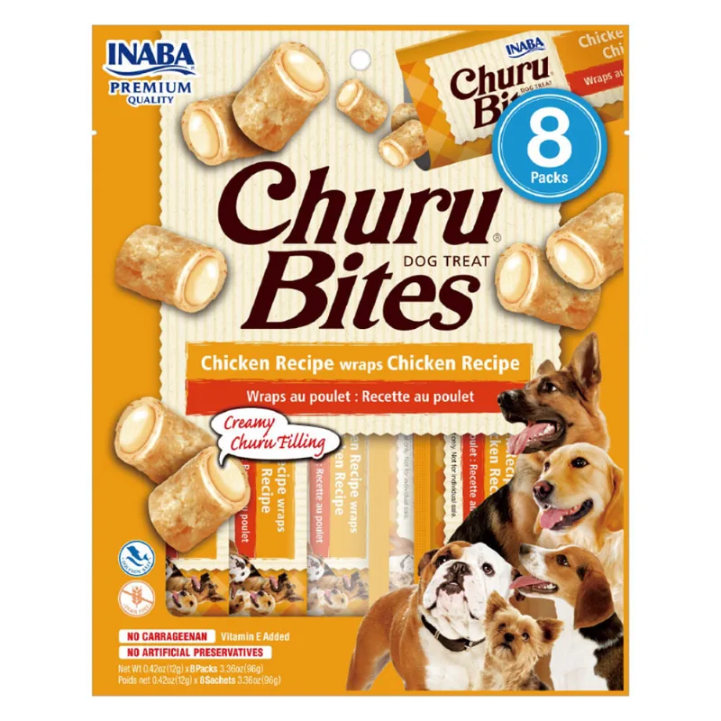 Snack para perro toda etapa sabor pollo 96g Churu 1500251