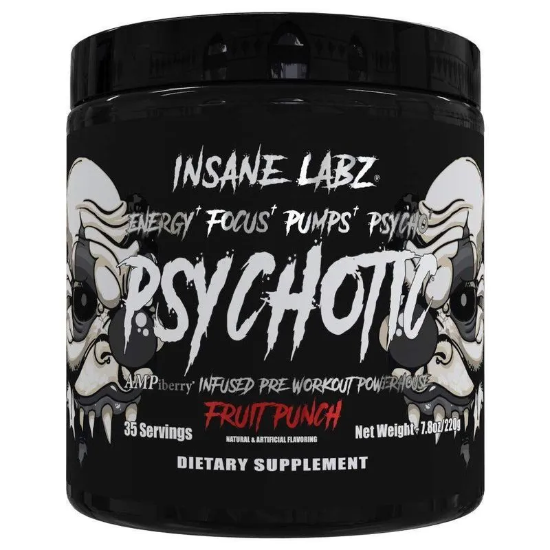 Psychotic Black 35 Doses Insane Labz Sabor Suco De Frutas