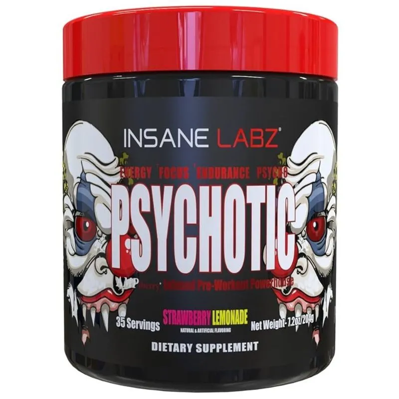 Psychotic (35 Doses) Strawberry Lemonade - Insane Labz