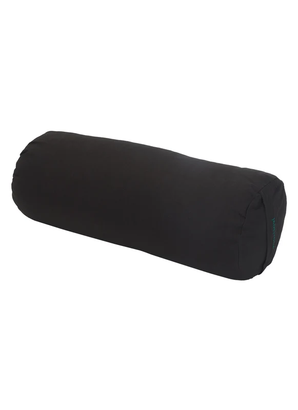 Jade Yoga Round Bolster Black