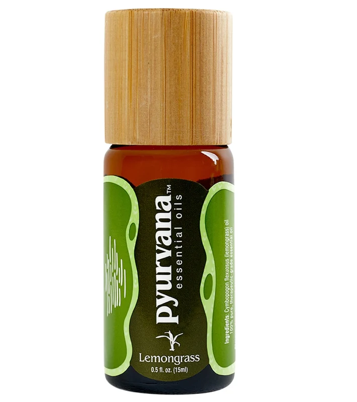 Pyurvana 100% Pure Lemongrass Essential Oil