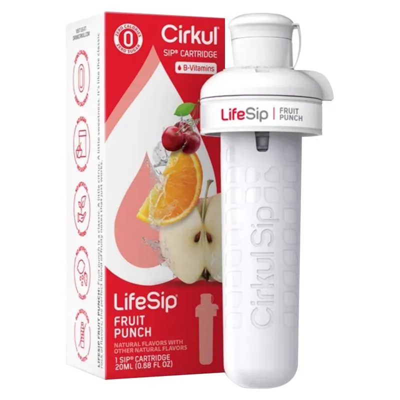 Cartucho De Sabor Cirkul Lifesip Fruit Punch 20ml