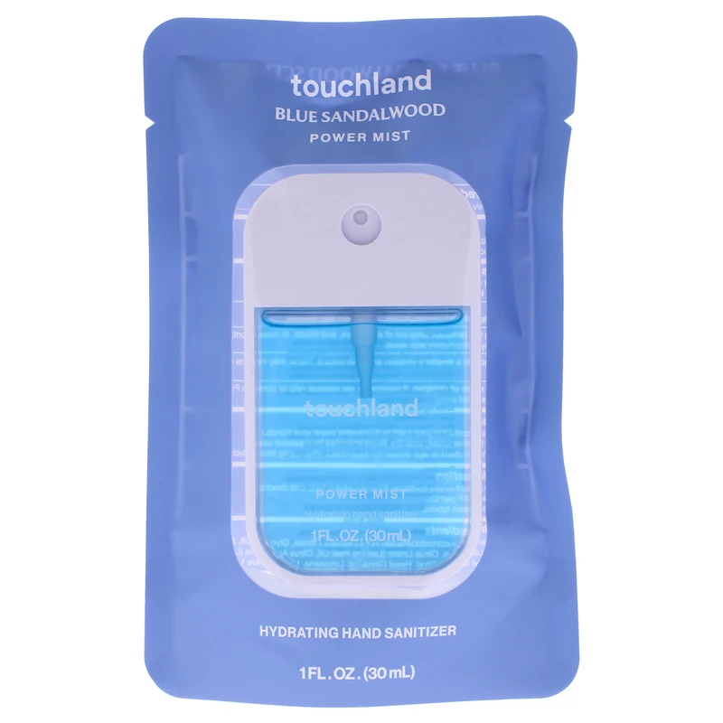 Touchland Power Mist Hydrating Hand Sanitizer - Blue Sandalwood by Touchland for Unisex - 1 oz Hand Sanitizer 1 oz