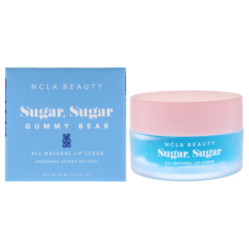 NCLA Sugar Sugar All Natural Lip Scrub - Gummy Bear by NCLA for Women - 0.5 oz Lip Scrub 0.5 oz