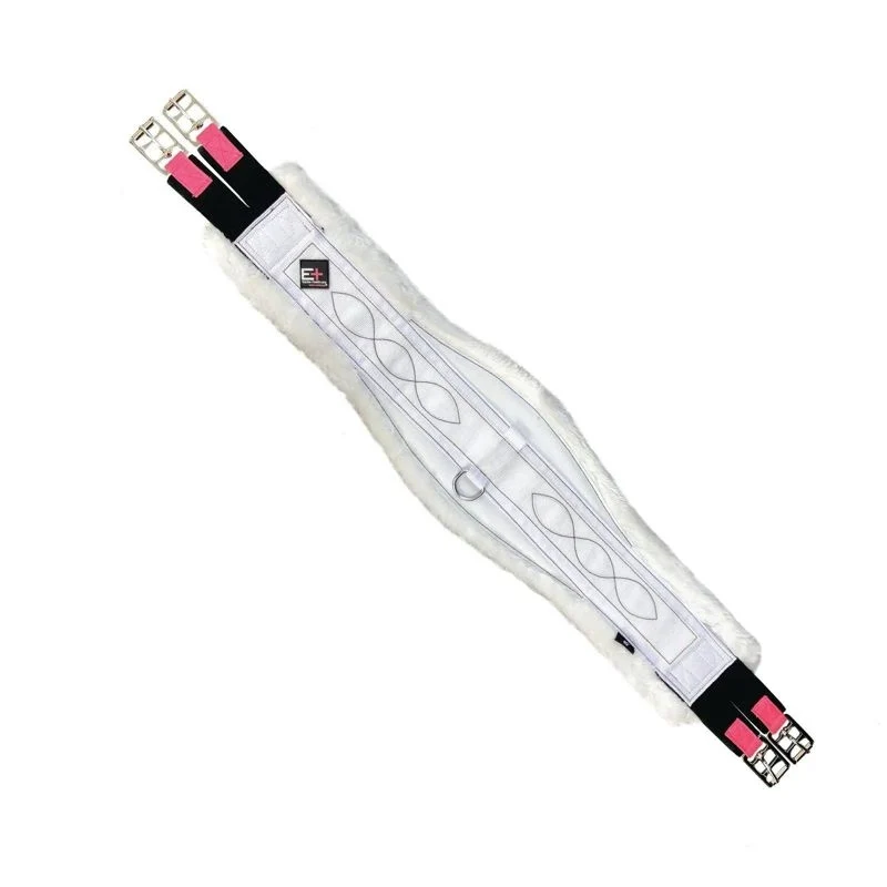Ehi Pro Series Fleece Stabilizer Girth White / 54