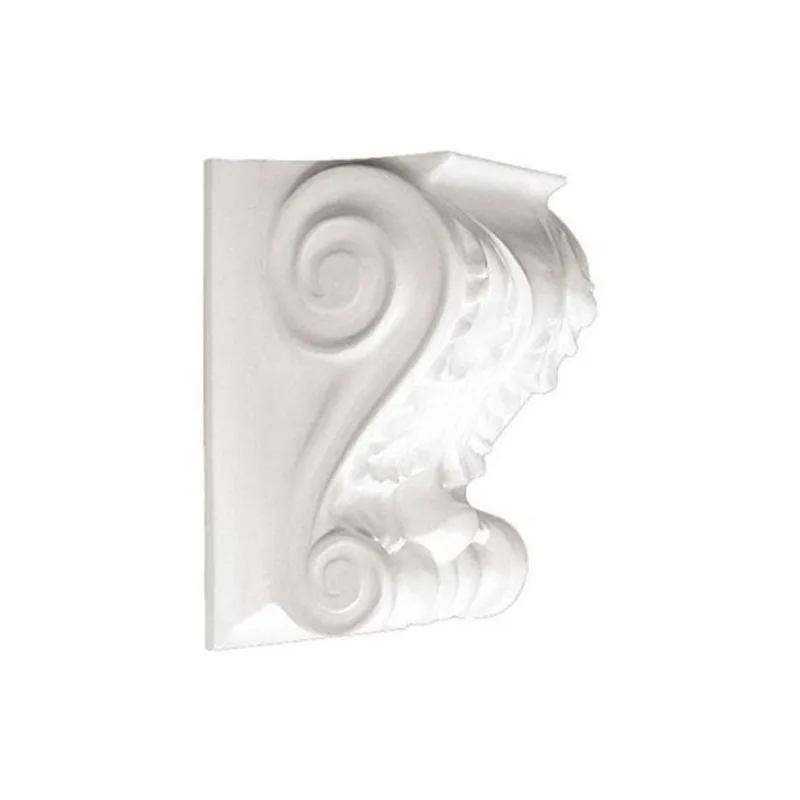 FOAMCORE 4.1875 x 6.5-in White Wall Bracket