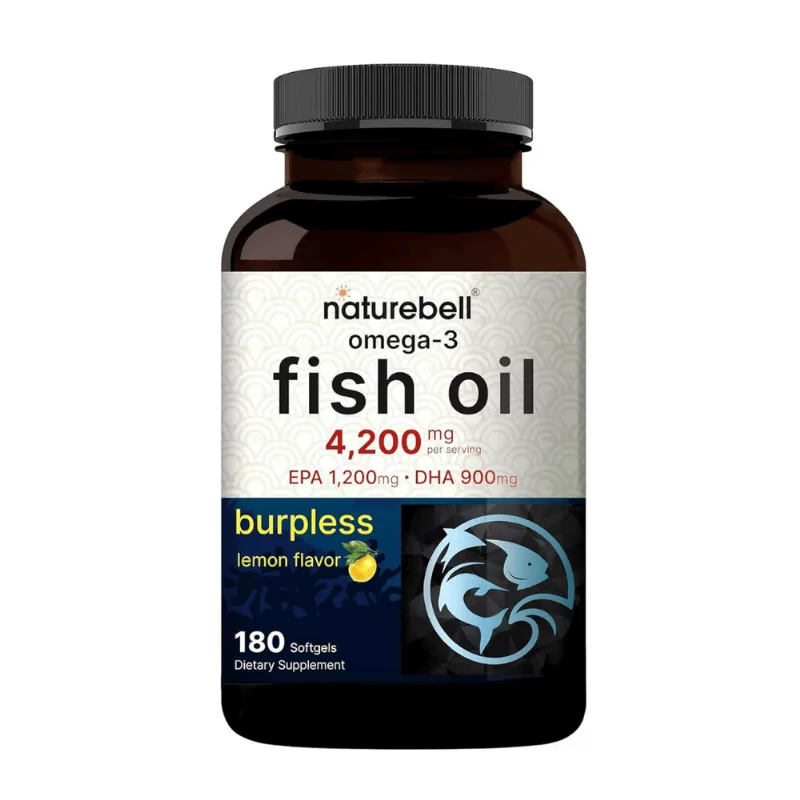 Aceite de pescado Omega 3 de 4200 mg 180 cápsulas
