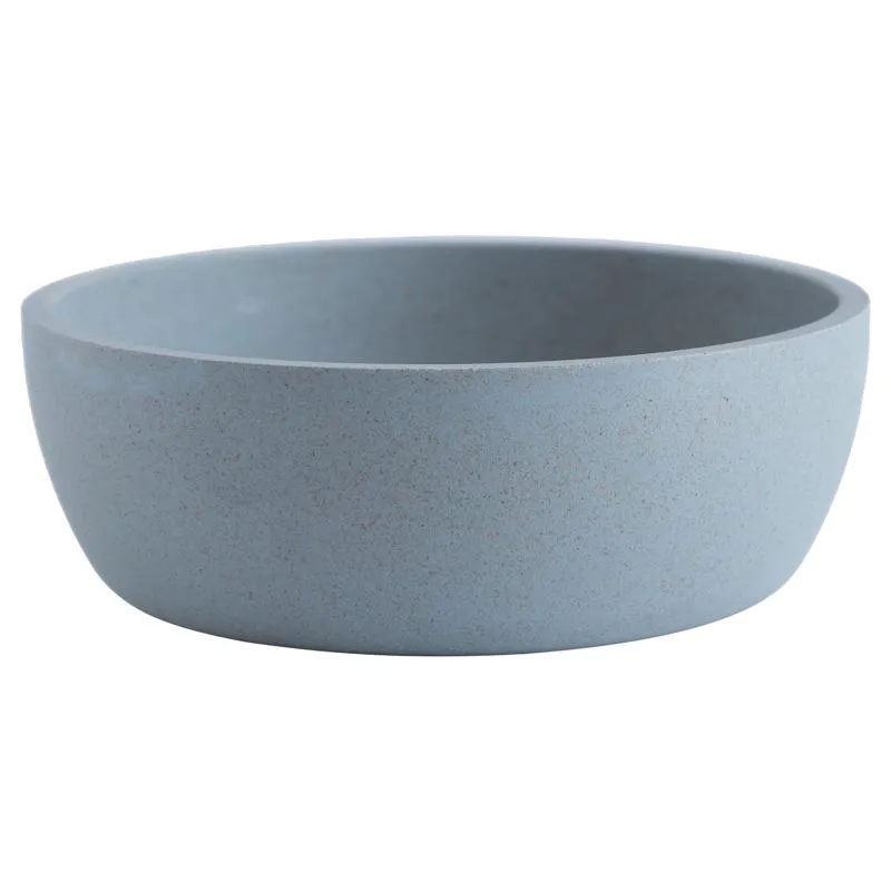 Pet Bowl Loopy Products Molded Bamboo Blue 530ml Para Todos Os Animais De Estimação
