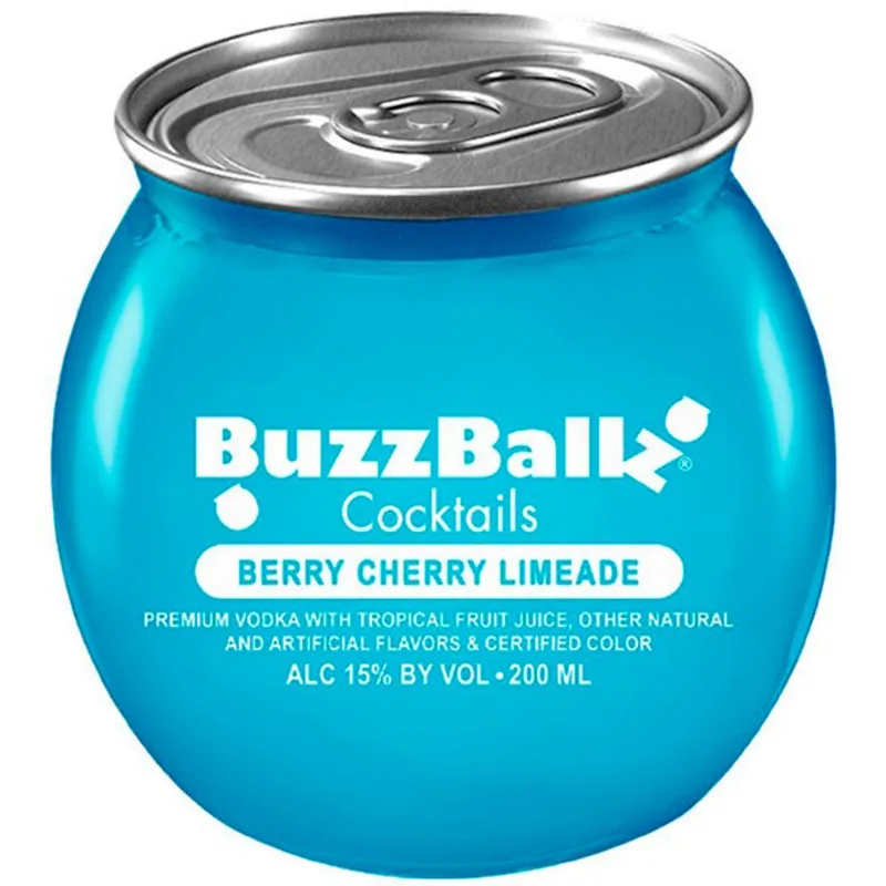 Cóctel Buzzballz Berry Cherry 200 cc