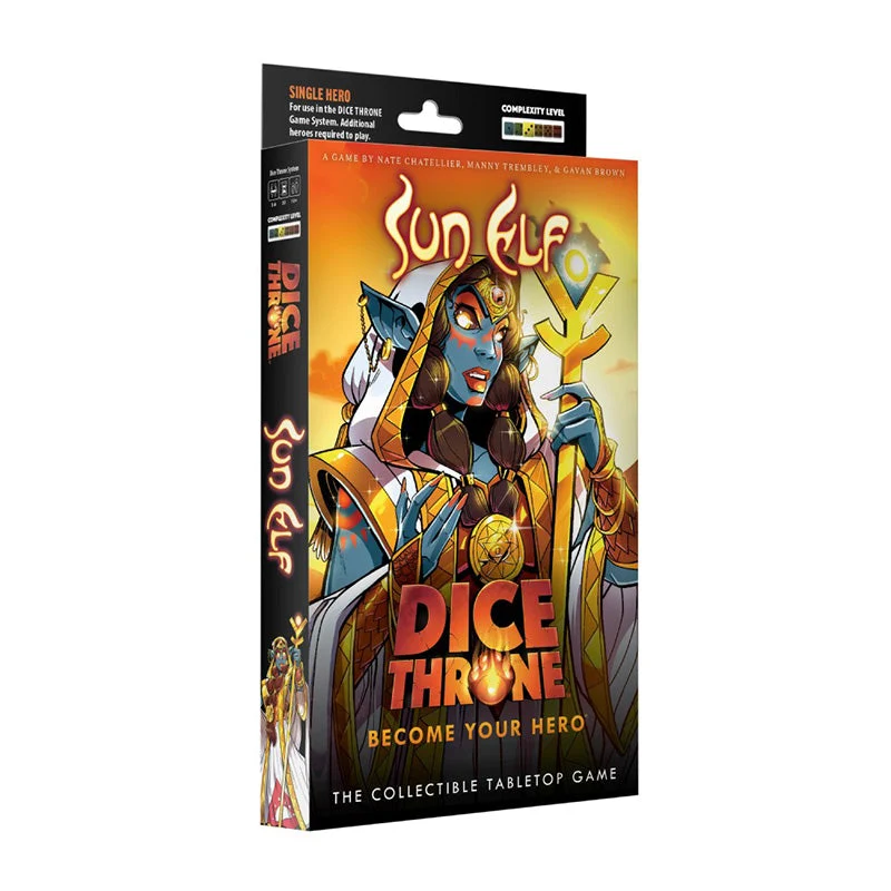 Dice Throne Sun Elf Single Hero Gameology