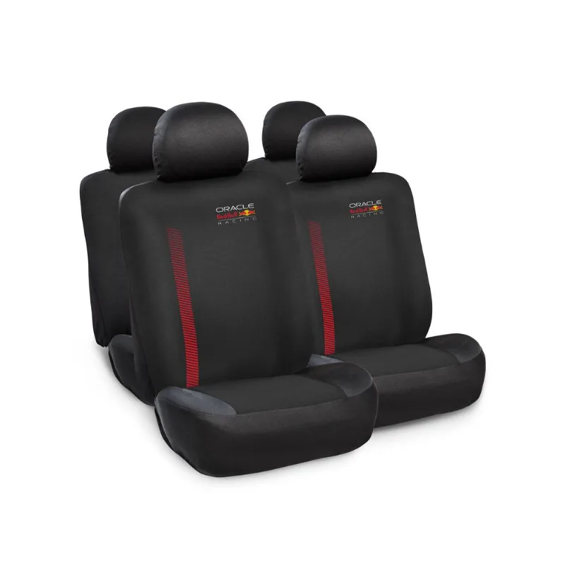 Set de fundas Red Bull negra con detalle tela 10PCS