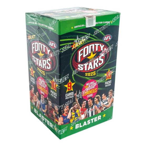 Select Cards AFL Football 2025 Select Footy Stars Trading Cards Blaster Box Gameology