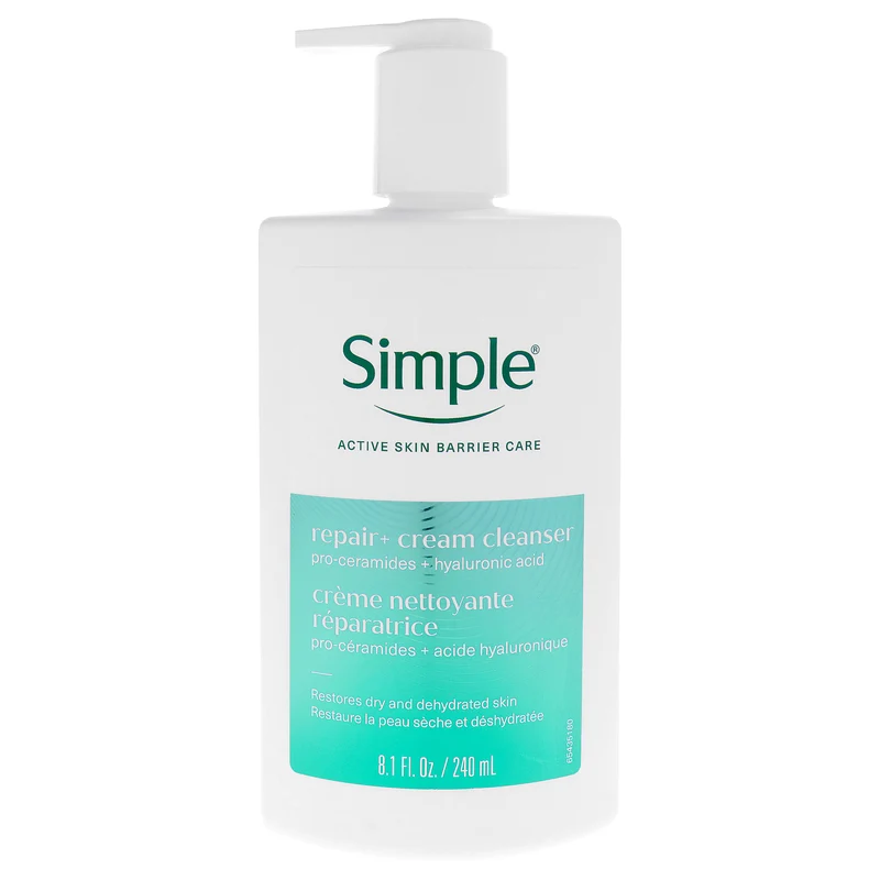 Simple Repair Plus Cream Cleanser by Simple for Unisex - 8.1 oz Cleanser 8.1 oz