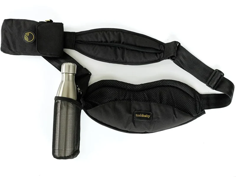 Tushbaby Liftoff Toddler Sling Hip Seat Carrier - 18m+ - Black Open Box