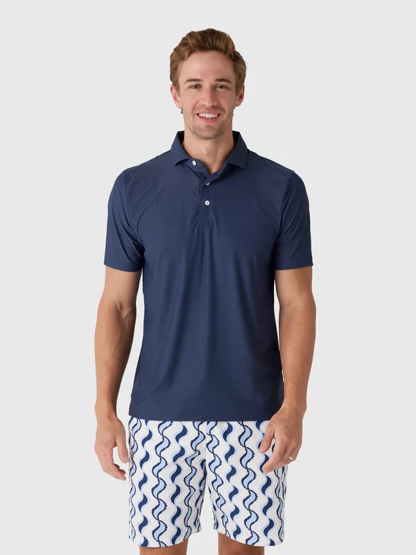 Technically Golf Men's Piqué Performance Polo XL / MIDNIGHT NAVY